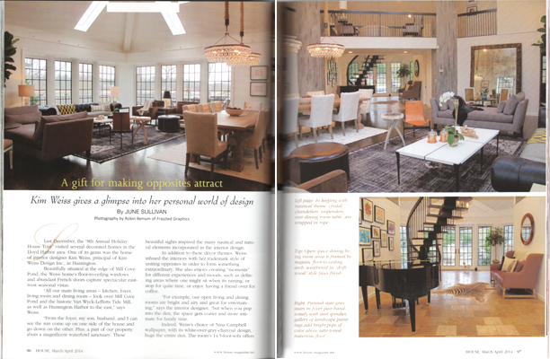 Kim Weiss Designs House Magazine